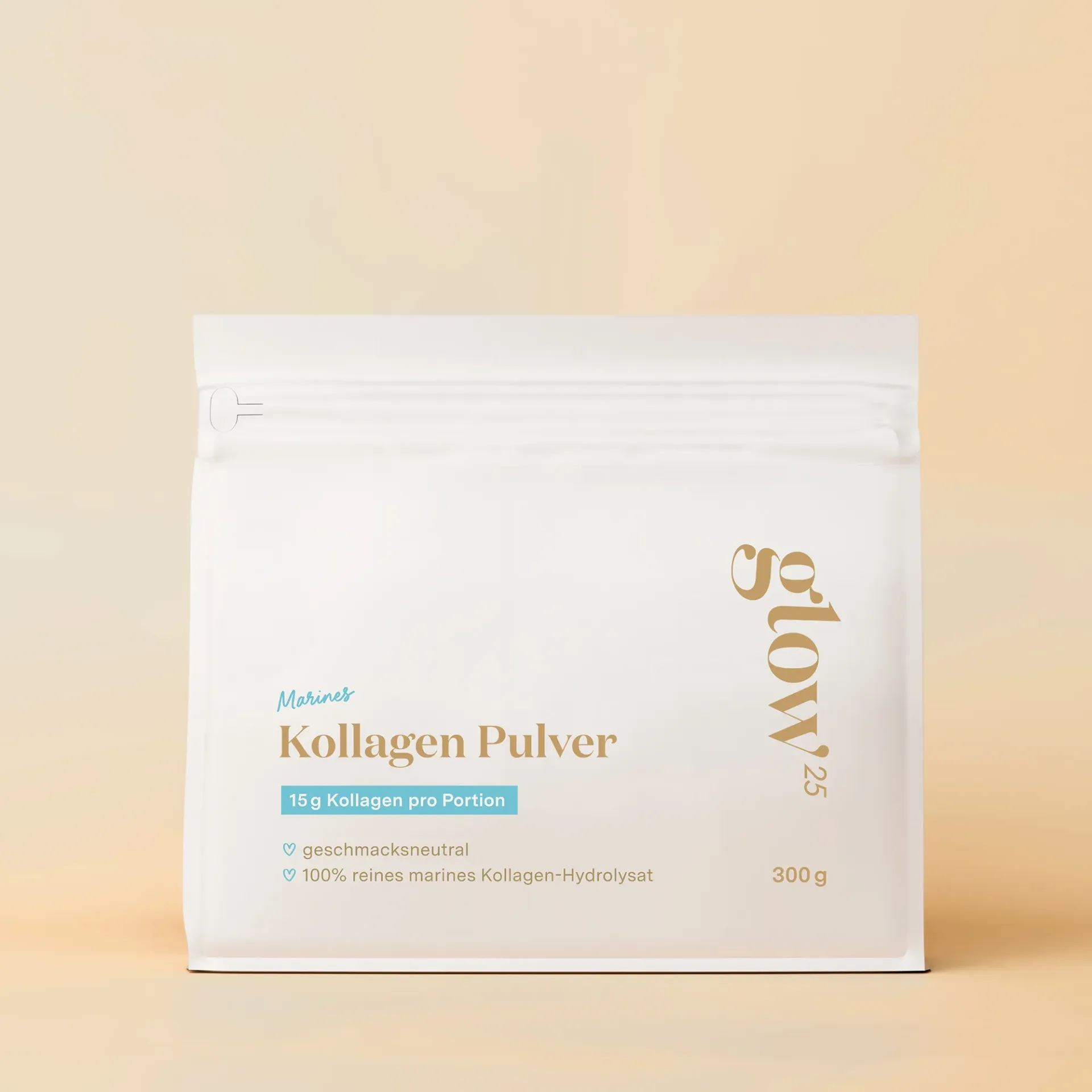 Glow25 Marine Kollagen Pulver. (Premium)